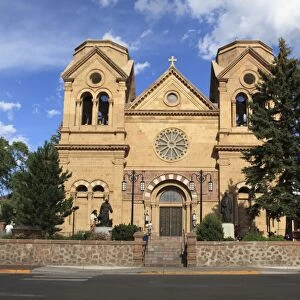 St. Francis Cathedral (Basilica of St. Francis of Assisi), Santa Fe, New Mexico, United States of America, North America