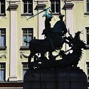 St. Goran kills the dragon, Stockholm, Sweden, Scandinavia, Europe
