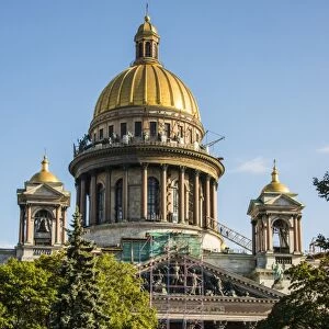 St. Isaacs Cathedral, St. Petersburg, Russia, Europe