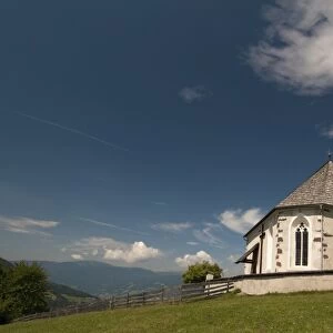 St. Jacob Church, Funes Valley (Villnoss), Dolomites, Trentino Alto Adige