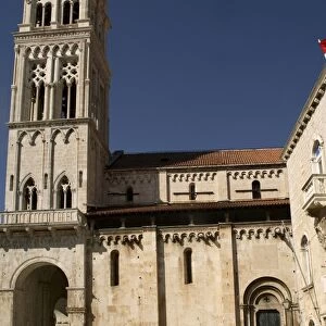 St. Lawrence cathedral, Trogir, Dalmatia, Croatia, Europe