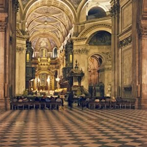 St. Pauls Cathedral interior, London, England, United Kingdom, Europe