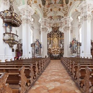 St. Peter and Paul church, Steinhausen, Upper Swabian Baroque Route, Upper Swabia