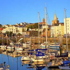 St. Peter Port Harbour, Guernsey, Channel Islands, United Kingdom, Europe