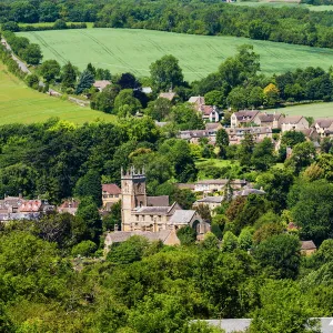 St. Peter and St. Paul Church in Blockley, a traditional village in The Cotswolds, Gloucestershire, England, United Kingdom, Europe