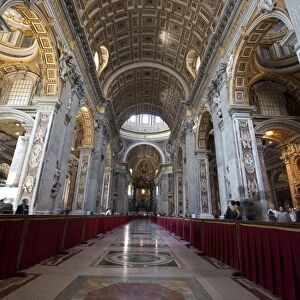 St. Peters Basilica, Vatican City, UNESCO World Heritage Site, Rome