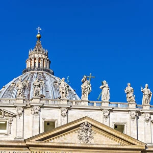 St. Peters Square, St. Peters Basilica, UNESCO World Heritage Site, The Vatican