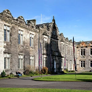 St Salvators College Quad, St Andrews, Fife, Scotland