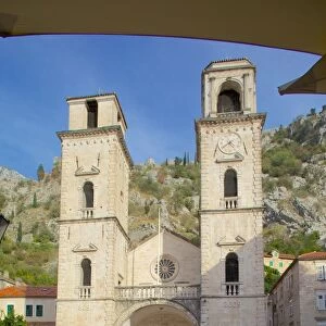 St. Tryphon Cathedral, Old Town, UNESCO World Heritage Site, Kotor, Montenegro, Europe