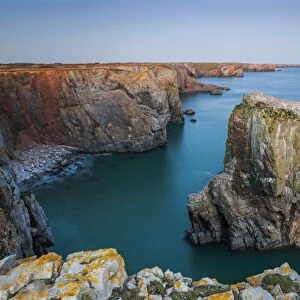 Stack Rocks, Castlemartin, Pembrokeshire, Wales, United Kingdom, Europe