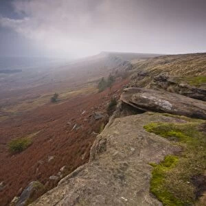 Stanage Edge, Peak District National Park, Derbyshire, England, United Kingdom, Europe