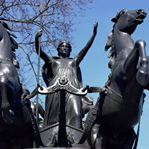 Statue of Boadicea, Westminster, London, England, United Kingdom, Europe