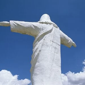 Statue of Christ overlooking the city