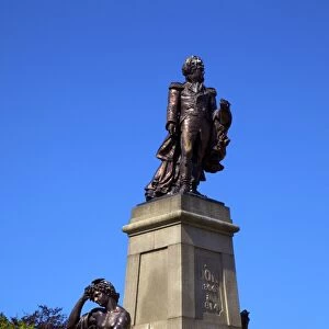 Statue of General Sir George Don, St. Helier, Jersey, Channel Islands, Europe