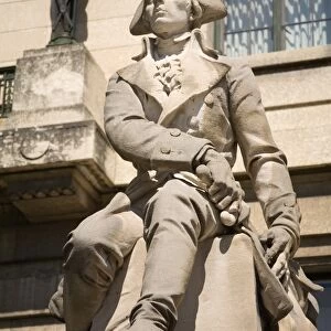 Statue of Major General James Wolfe outside the Legislative Building, Winnipeg