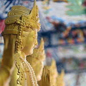 Statue of Quan Am, Bodhisattva of Compassion (Goddess of Mercy), Linh Phuoc Buddhist Pagoda