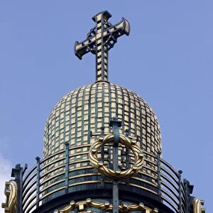 Am Steinhof church dome, Vienna, Austria, Europe