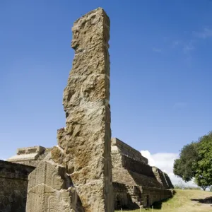 Stela with fragment of calendar