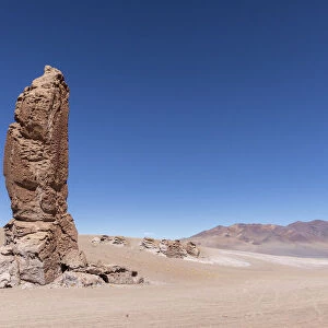 Stone formation at Salar de Tara y Aguas Calientes I, Los Flamencos National Reserve