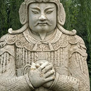Stone statue along the Divine Road, Ming Tombs, UNESCO World Heritage Site