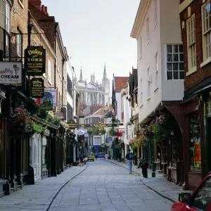 Stonegate, York, Yorkshire, England, UK, Europe