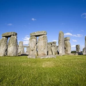 Stonehenge, UNESCO World Heritage Site, Salisbury Plain, Wiltshire, England