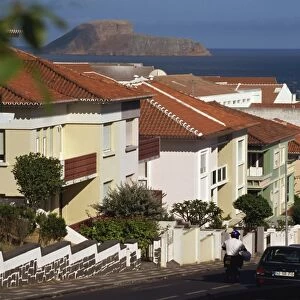 Street in Angra do Heroismo, Terceira, Azores, Portugal, Atlantic, Europe