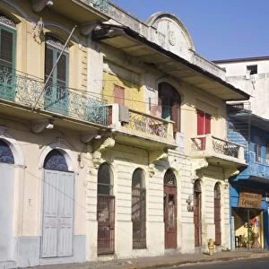 Street in Casco Viejo, Panama City, Panama, Central America