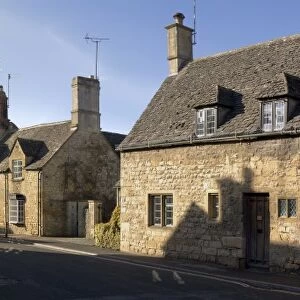 A street in Chipping Campden, Gloucestershire, The Cotswolds, England, United Kingdom