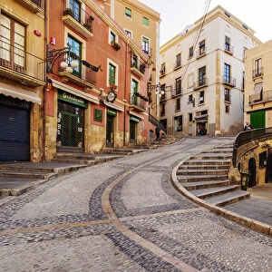 Street of the Old Town, Tarragona, Catalonia, Spain, Europe