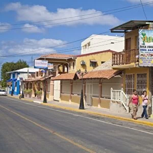 Street scene, San Juan Del Sur, Nicaragua, Central America