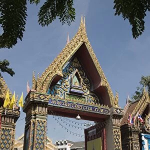 Sukhothai Traimit, Wat Traimit, Bangkok, Thailand, Southeast Asia, Asia