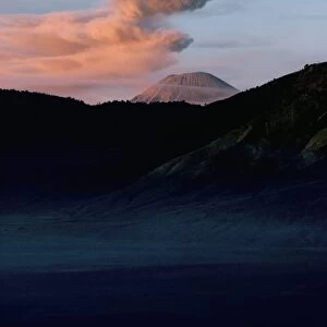 Sumeru volcano erupting