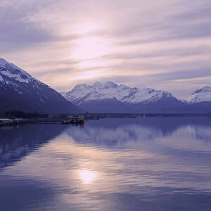 Sunrise, Valdez, Prince William Sound, Alaska, United States of America, North America
