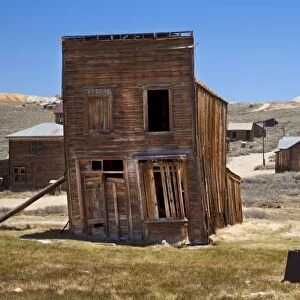 The Swazey Hotel was also a clothing store and casino on Main Street, in the California gold mining ghost town of Bodie, Bodie State Historic Park, Bridgeport, California, United States of America