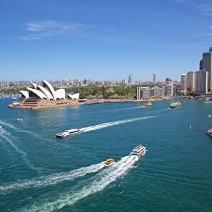 Sydney Opera House and Harbour, Sydney, New South Wales, Australia, Oceania