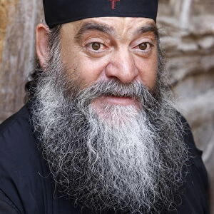 Syriac Orthodox priest, Jerusalem, Israel, Middle East