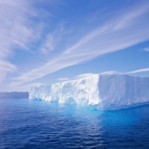 Tabular iceberg, Antarctic Ocean, Antarctica