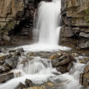 Tangle Falls, Jasper National Park, UNESCO World Heritage Site, Rocky Mountains