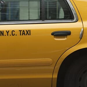 Taxi cab, Manhattan