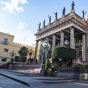 Teatro Juarez, UNESCO World Heritage Site, Guanajuato, Mexico, North America