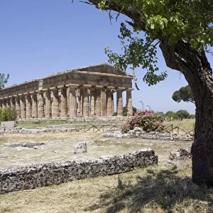 The Temple of Neptune, Paestum, UNESCO World Heritage Site, Campania, Italy, Europe