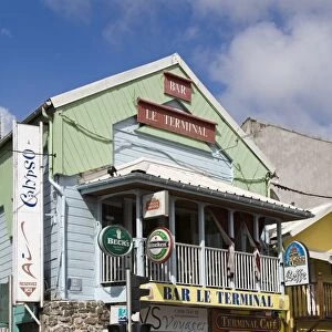 Terminal Bar on Ernest Deproge Street, Fort-de-France, Martinique, French Antilles