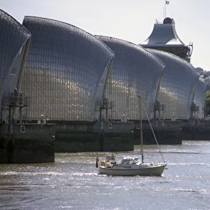 Thames Barrier, Woolwich, London, England, United Kingdom, Europe