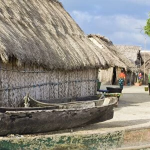 Thatched hut, Wichub-Wala Island, Comarca de Kuna Yala, San Blas Islands