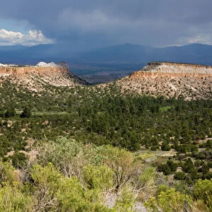 Thunderstorm near Los Alamos, New Mexico, United States of America, North America