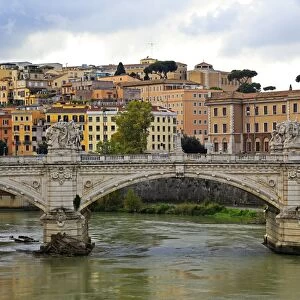 Tiber River, Rome, Lazio, Italy, Europe