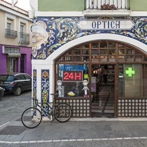 Tiled Pharmacy in Zafra, Badajoz, Extremadura, Spain, Europe