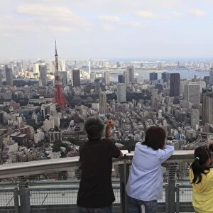 Tokyo City View observation deck, Mori Building, Roppongi Hills, Tokyo, Japan, Asia