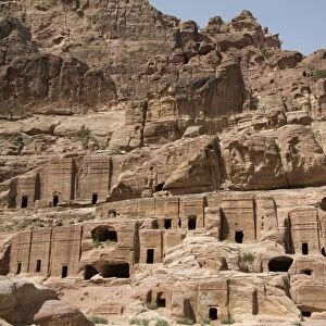 Tombs in the Wadi Musa Area, dating from between 50 BC and 50 AD, Petra, UNESCO World Heritage Site